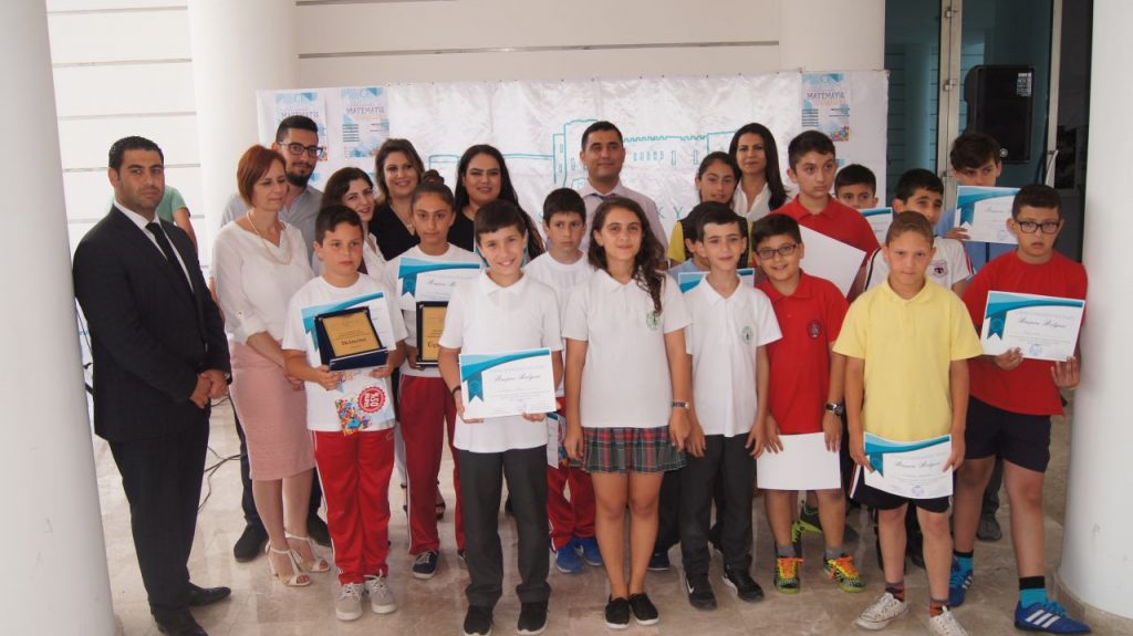 Girne Üniversitesi Vakfı Tarafından Organize Edilen “1. İlkokullararası Matematik Yarışması”nın Finali ve Ödül Töreni Gerçekleştirildi