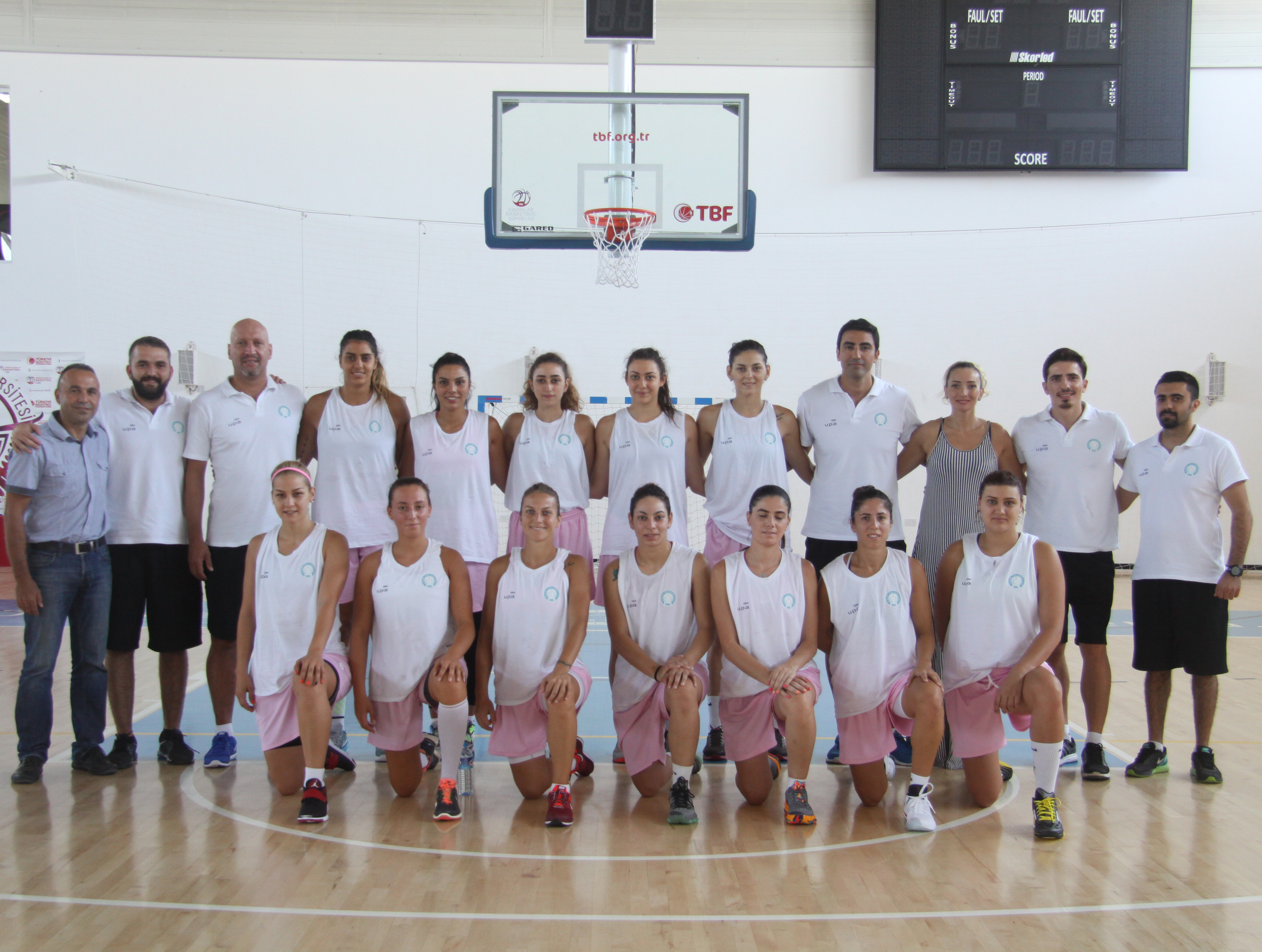 Girne Üniversitesi Kadın Basketbol Takımı Performans Testlerinden Geçti