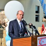 Girne Üniversitesi Sağlık Bilimleri Fakültesi Yeni Binası, Prof. Dr. İlkay Salihoğlu Cumhuriyet Salonu ve 42 Sanatçının 65 Eserinden Oluşan COVID-19 Sergisinin Açılışı, Kuzey Kıbrıs Türk Cumhuriyeti Cumhurbaşkanı Ersin Tatar’ın Katıldığı Görkemli Bir Törenle Gerçekleştirildi Girne Üniversitesi Sağlık Bilimleri Fakültesi Yeni Binası, Prof. Dr. İlkay Salihoğlu Cumhuriyet Salonu ve 42 Sanatçının 65 Eserinden Oluşan COVID-19 Sergisinin Açılışı, Kuzey Kıbrıs Türk Cumhuriyeti Cumhurbaşkanı Ersin Tatar’ın Katıldığı Görkemli Bir Törenle Gerçekleştirildi
