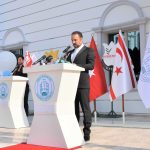 University of Kyrenia Faculty of Health Sciences New Building and Prof. Dr.İlkay Salihoğlu Republic Conference Hall and the COVID-19 Exhibition, which consists of 65 works of 42 artists, has been open to service with a magnificent ceremony attended by the President of the Turkish Republic of Northern Cyprus, Ersin Tatar University of Kyrenia Faculty of Health Sciences New Building and Prof. Dr.İlkay Salihoğlu Republic Conference Hall and the COVID-19 Exhibition, which consists of 65 works of 42 artists, has been open to service with a magnificent ceremony attended by the President of the Turkish Republic of Northern Cyprus, Ersin Tatar