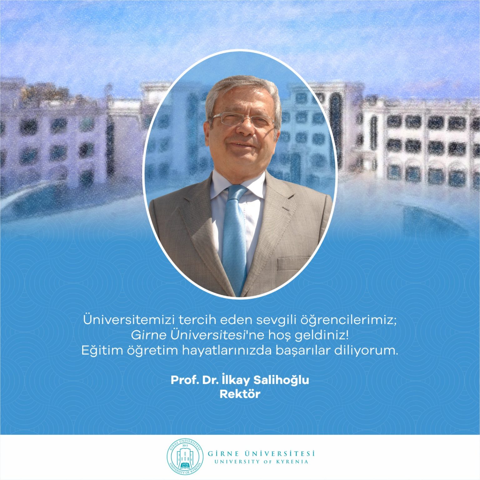 Rektörümüzün Hoş Geldiniz Mesajı Girne Üniversitesi