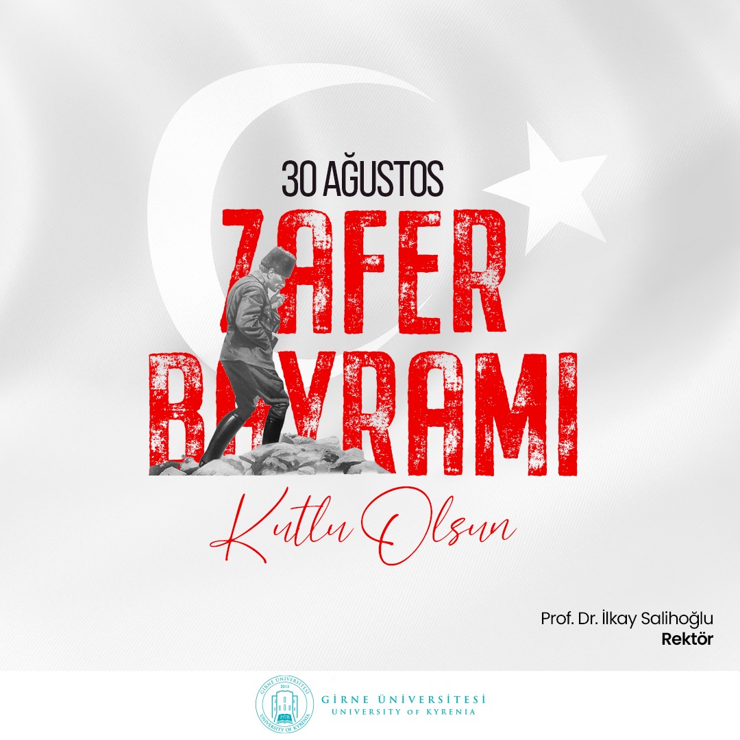 30 Ağustos Mesajı Girne Üniversitesi